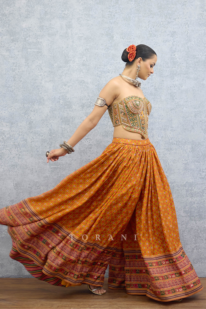 Kanak Mauri Corset Set