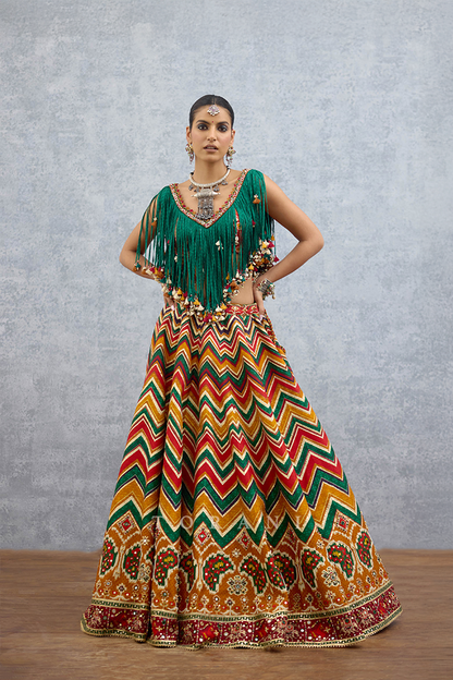 Chitrita Khanak Lehenga Set