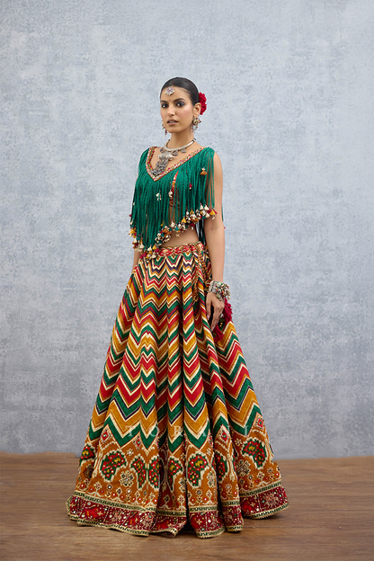 Chitrita Khanak Lehenga Set