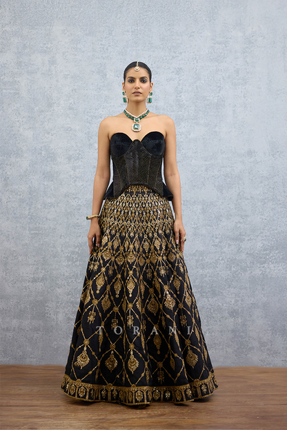 Kanchi Ghuneri Lehenga Set