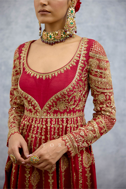 Lakshma Afifa Anarkali Set
