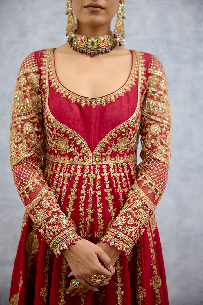 Lakshma Afifa Anarkali Set
