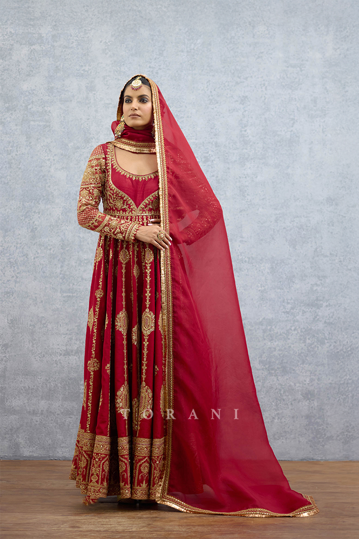Lakshma Afifa Anarkali Set
