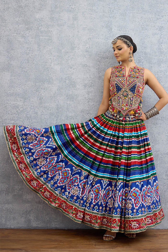 Niladri Mandala Lehenga Set