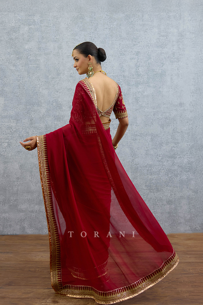 Kumkumi Bahisht Saree