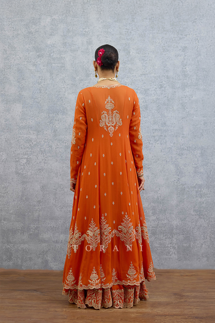 Sandali Alizay Anarkali Set