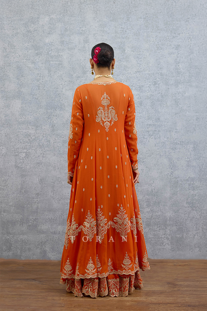 Sandali Alizay Anarkali Set