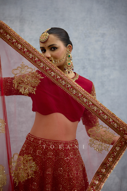 Kumkumi Maheen Lehenga Set