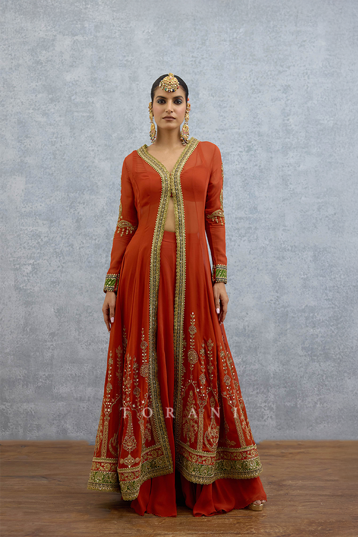 Lakshma Shanzay Jacket Set