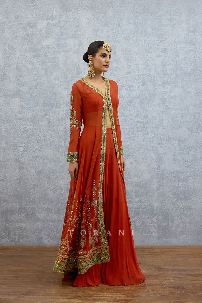 Lakshma Shanzay Jacket Set
