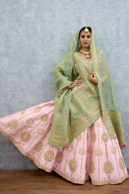 Sheesh Gul Eira Pusta Lehenga Set