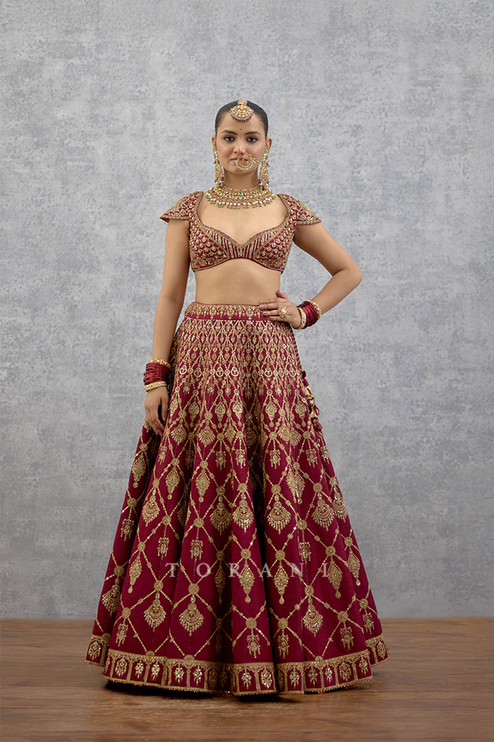 Lakshma Remsha Lehenga Set