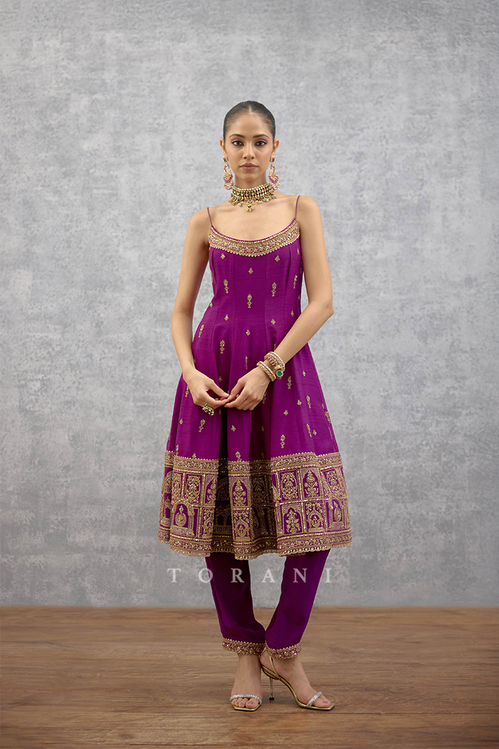 Ananta Aroosh Anarkali Set