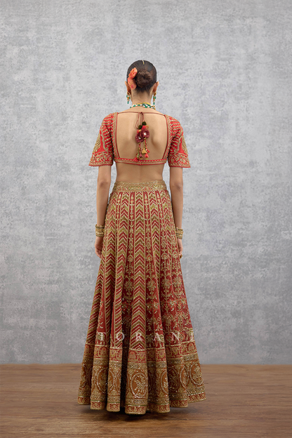 Lakshma Asma Lehenga Set