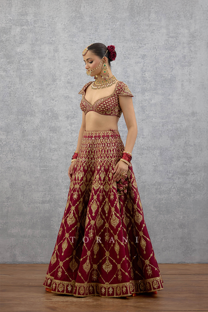 Lakshma Remsha Lehenga Set