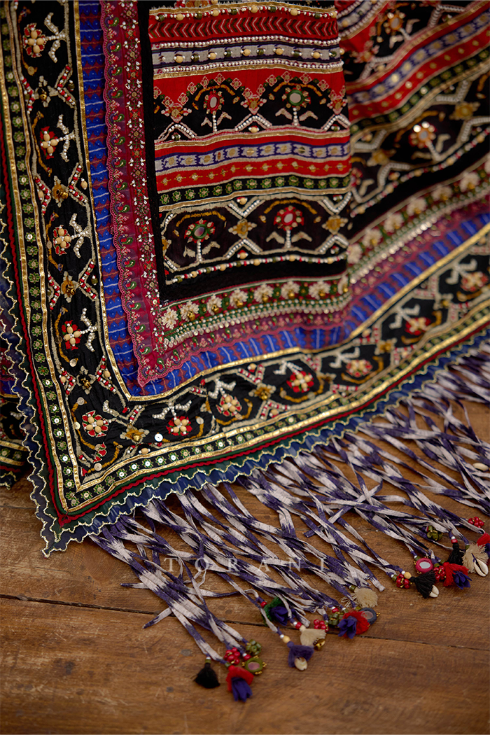 Mura Raktangi Sanjh Saree