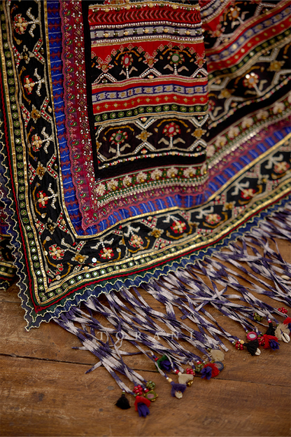 Mura Raktangi Sanjh Saree