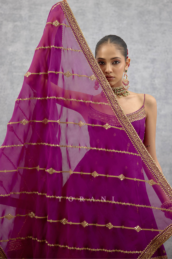 Ananta Aroosh Anarkali Set