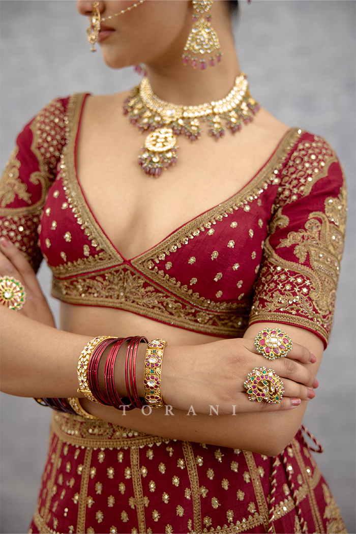 Kumkumi Areej Blouse