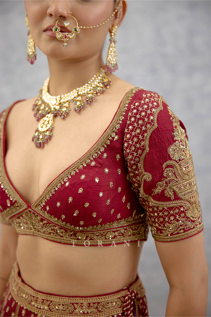 Kumkumi Areej Blouse