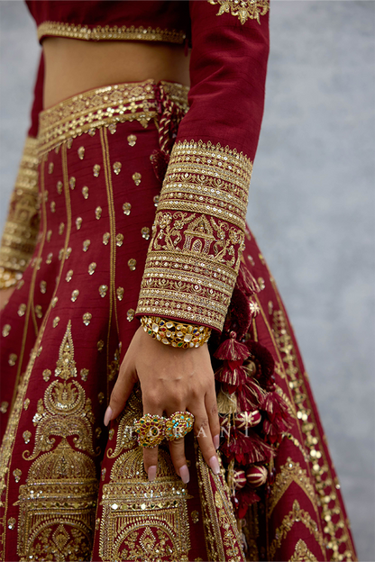 Kumkumi Aliza Lehenga Set