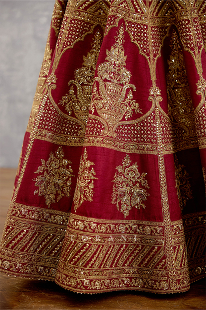 Kumkumi Areej Lehenga Set
