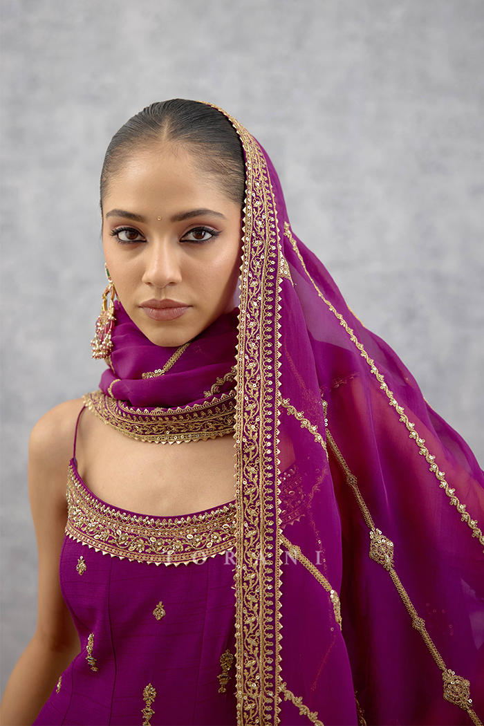 Ananta Aroosh Anarkali Set