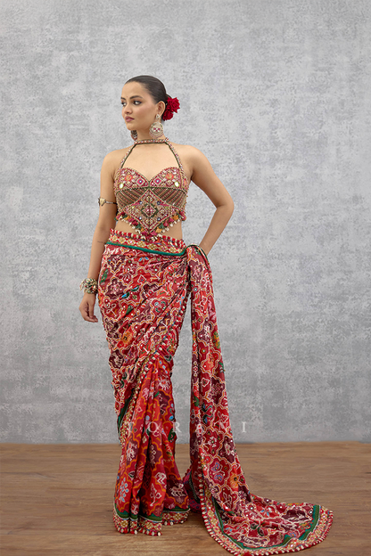 Raktangi Surkhi Blouse