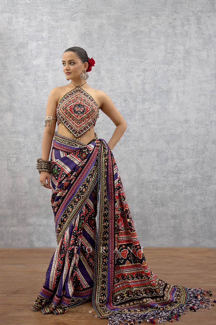 Raktangi Sanjh Mirali Blouse