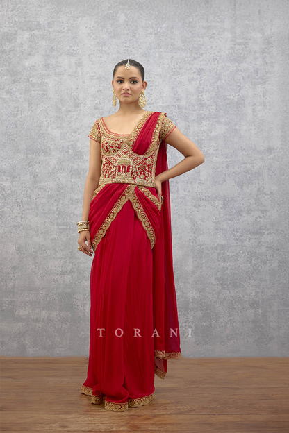Lakshma Namar Saree Set