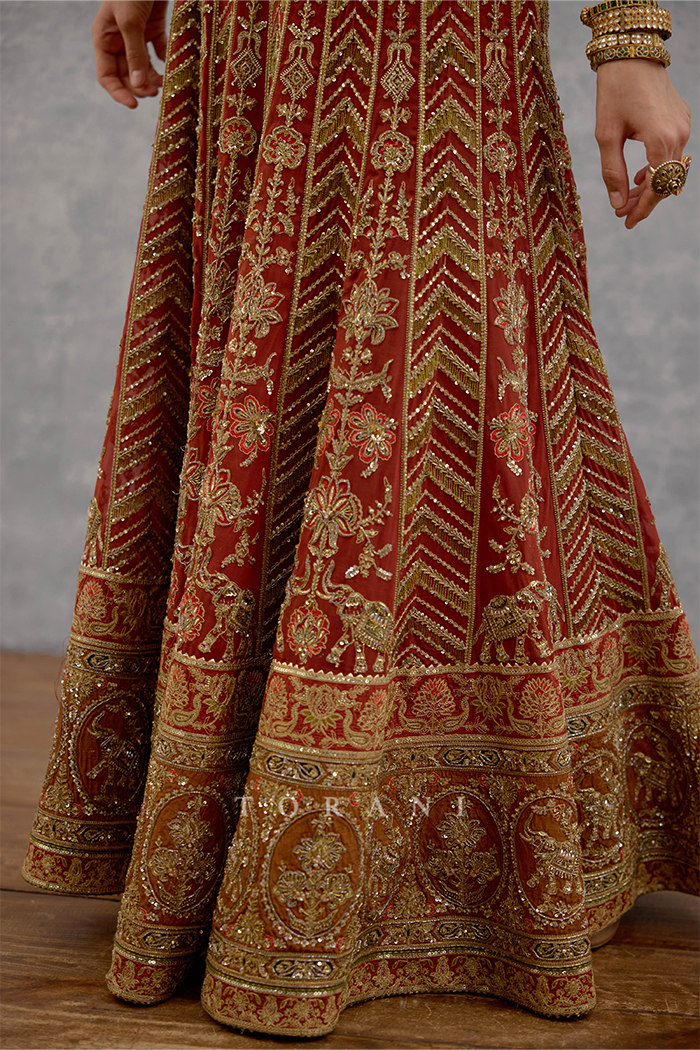 Lakshma Asma Lehenga Set