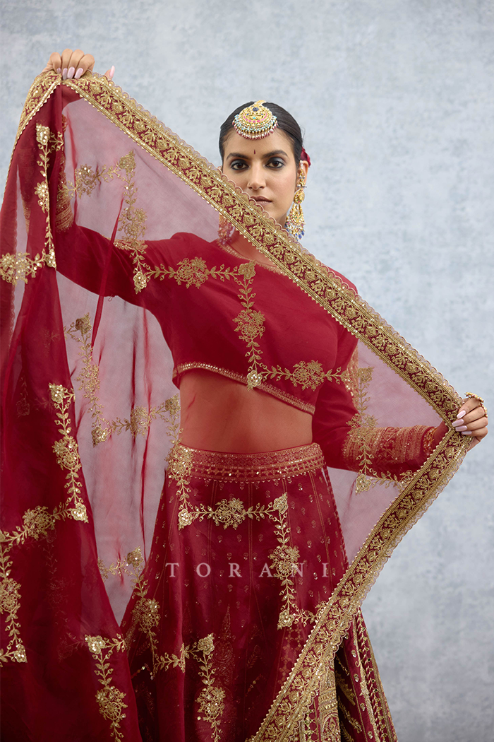 Kumkumi Aliza Lehenga Set