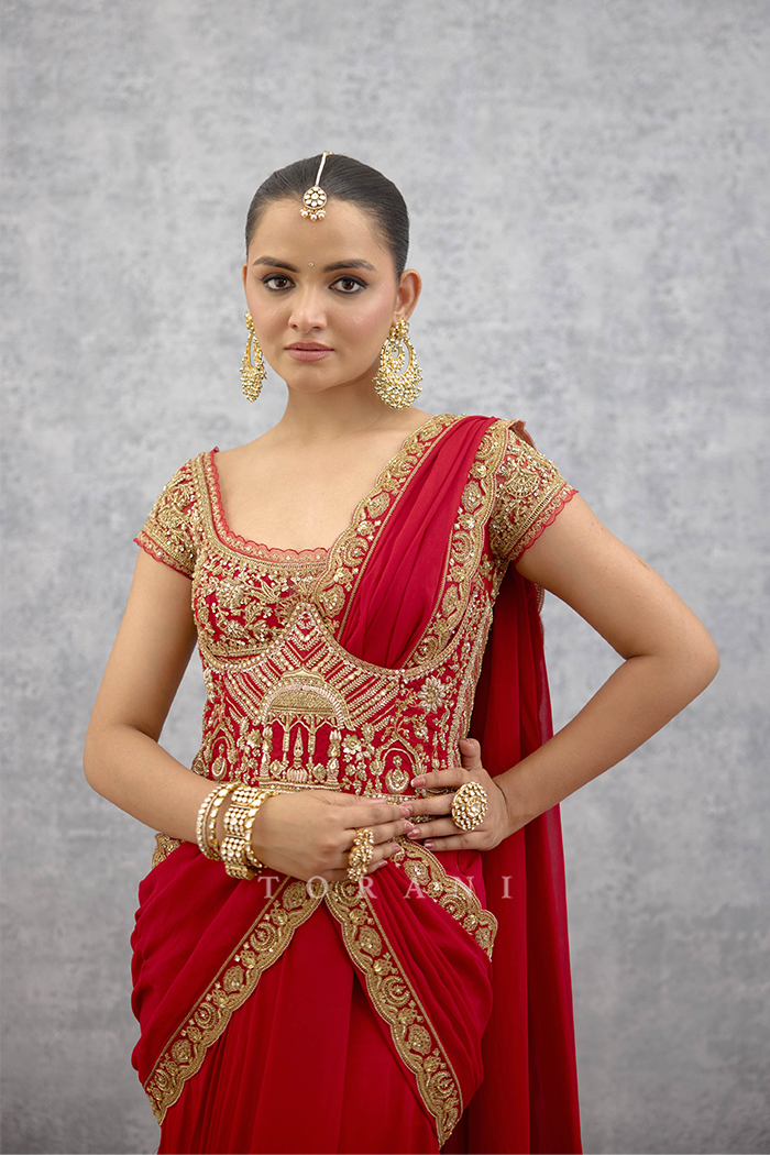 Lakshma Namar Saree Set