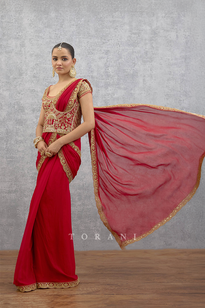 Lakshma Namar Saree Set