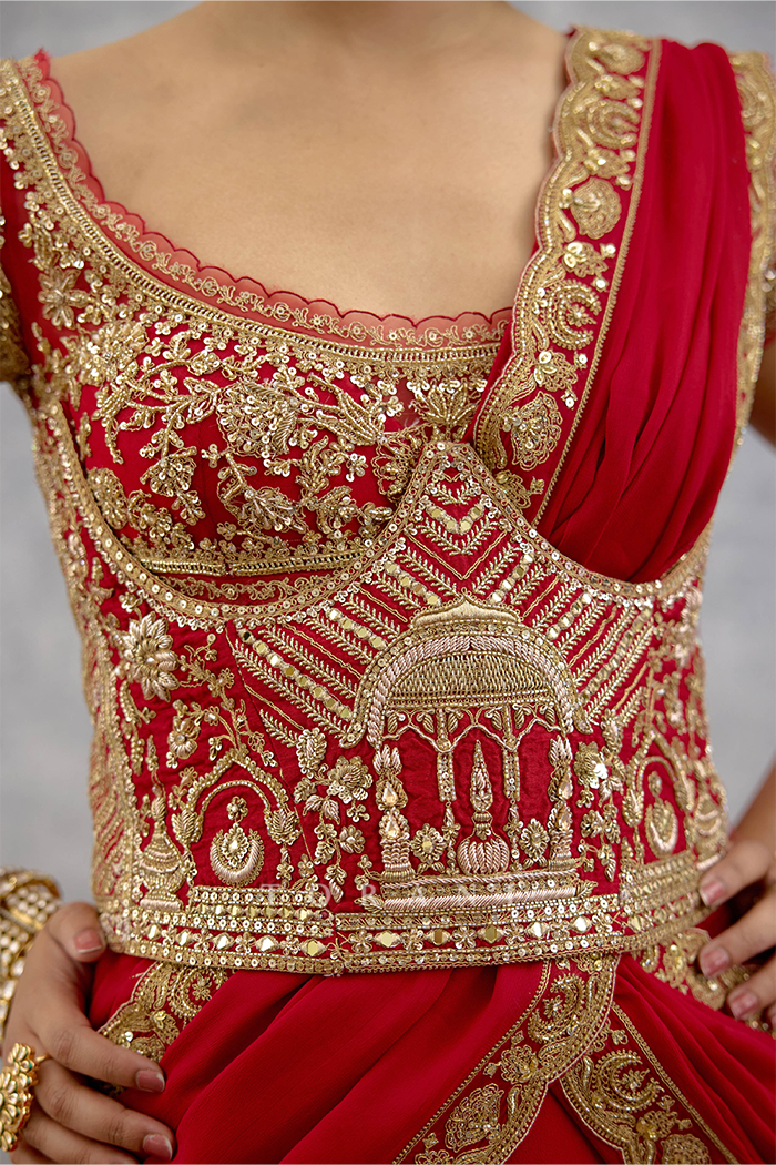 Lakshma Namar Saree Set