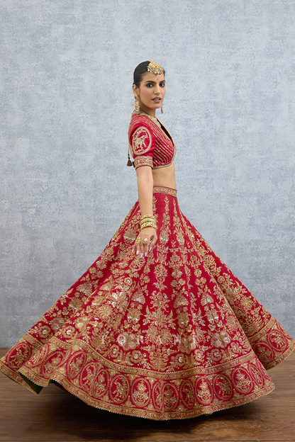 Lakshma Mehvish Lehenga Set