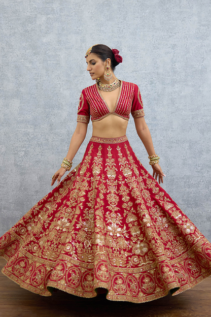Lakshma Mehvish Lehenga Set