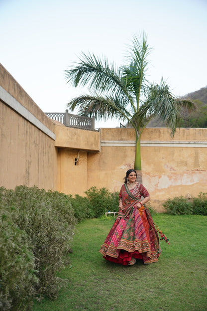 Riya Jain in our Rangili Meenakshi Lehenga Set
