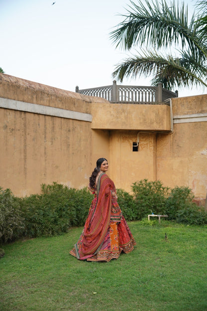 Riya Jain in our Rangili Meenakshi Lehenga Set
