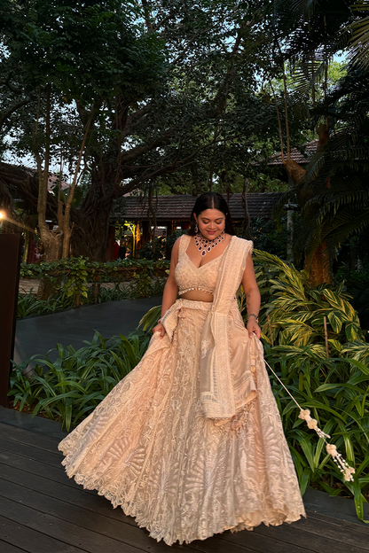 Baishalee Modi In Our Custom Mradu Advika Lehenga Set