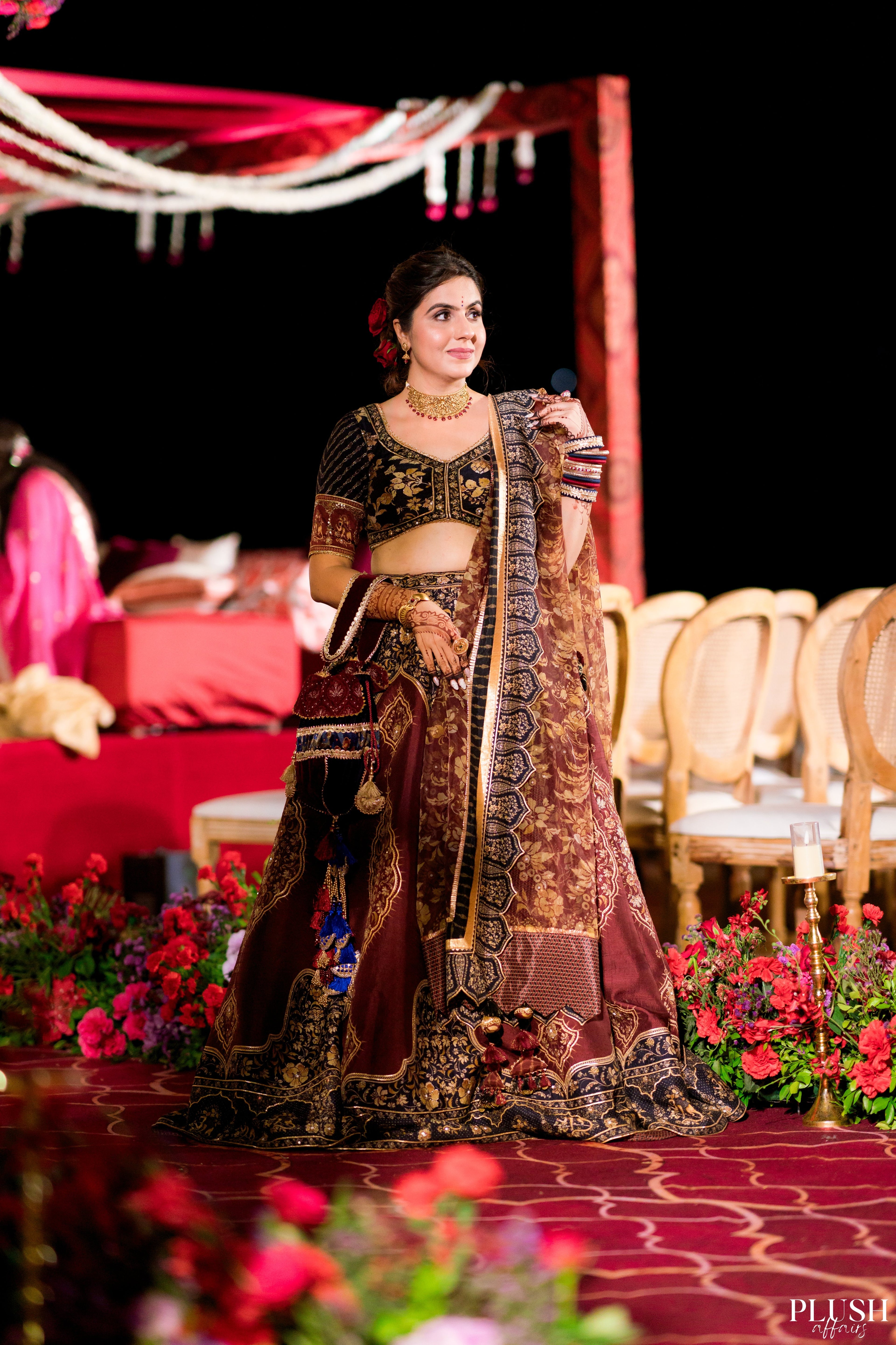 Vihana Manghwani In Our Gulghast Mahnaz Lehenga Set