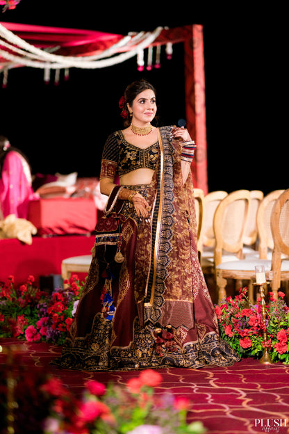 Vihana Manghwani In Our Gulghast Mahnaz Lehenga Set