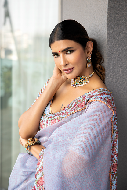 Lakshmi Manchu in our Samsara Waheeda Lehenga Set