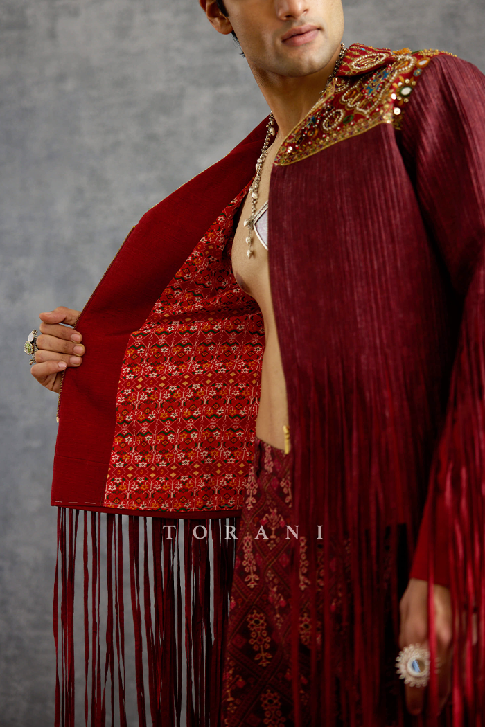 Mrig Farishti Jacket Set