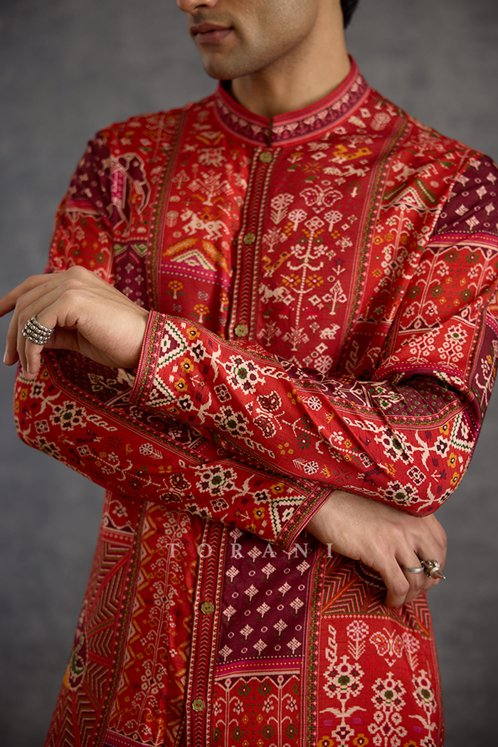 Raktangi Daricha Kurta Set