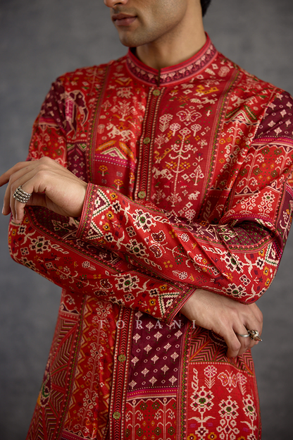 Raktangi Daricha Kurta Set