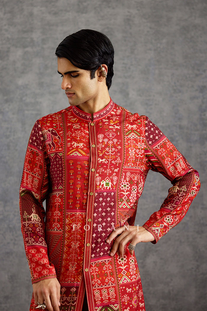 Raktangi Daricha Kurta Set