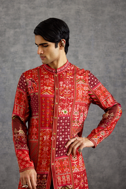 Raktangi Daricha Kurta Set