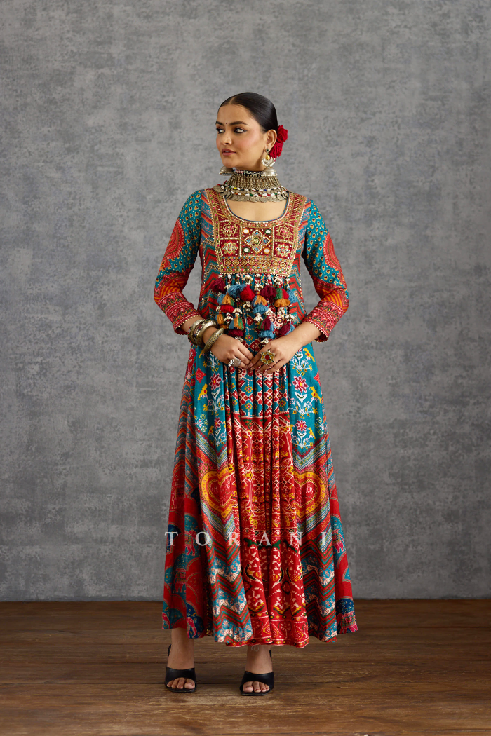 Niladri Nadira Anarkali Set