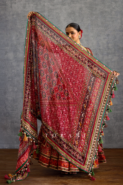 Surkhi Dhruvat Lehenga Set